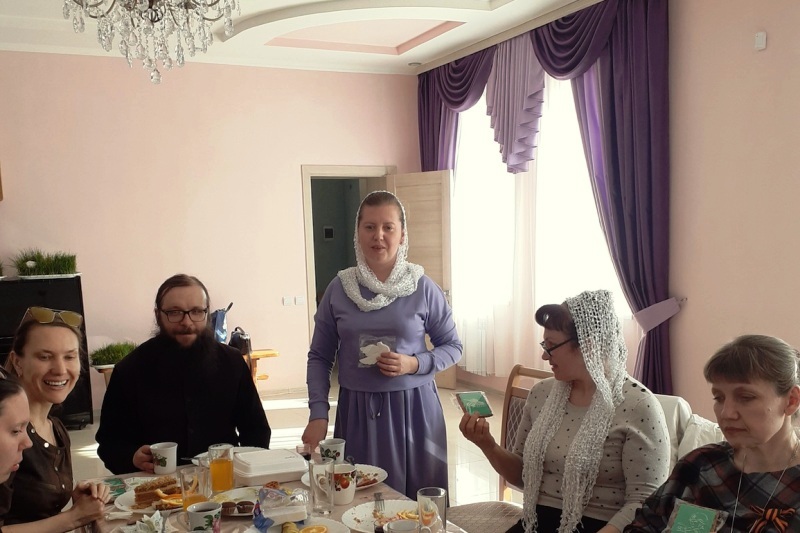 Состоялась традиционная встреча с хором Тихоновского соборного храма