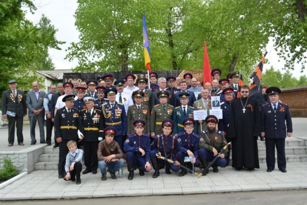 В Петропавловском районе встретили День Победы