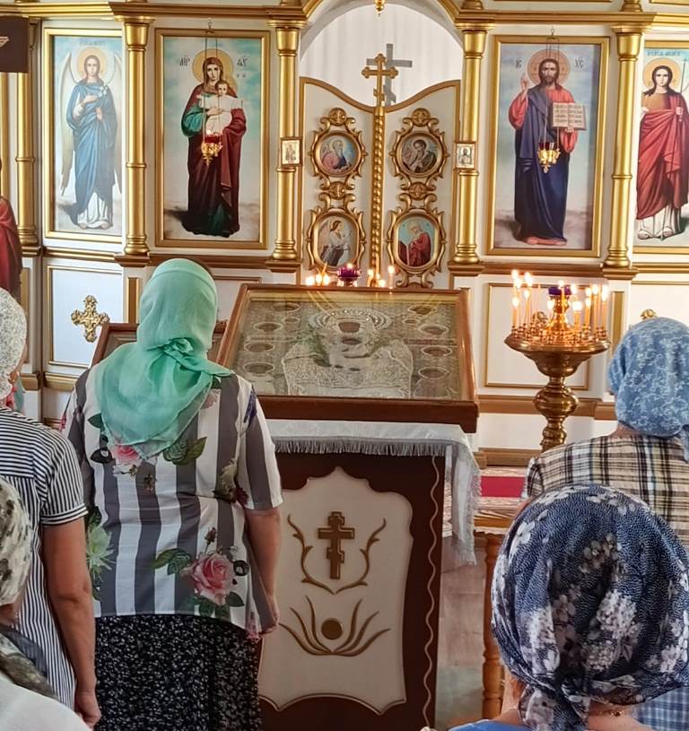 Икона Пресвятой Богородицы на приходах Острогожского благочиния