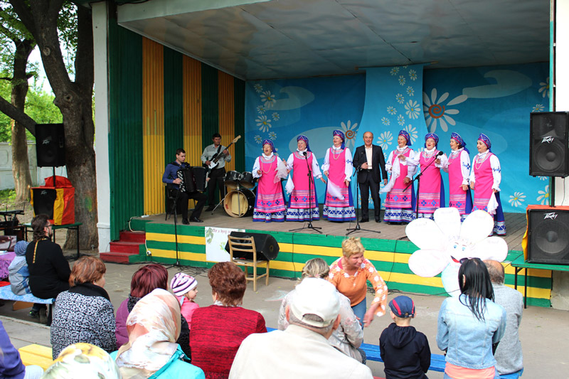 Праздник Дней славянской письменности и культуры в Городском саду Острогожска