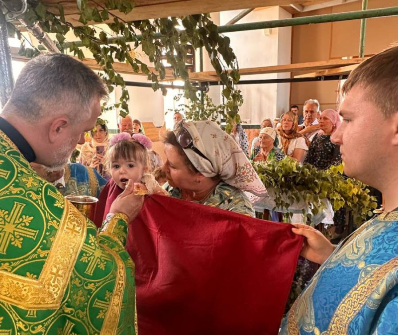 В селе Новая Калитва встретили престольный праздник