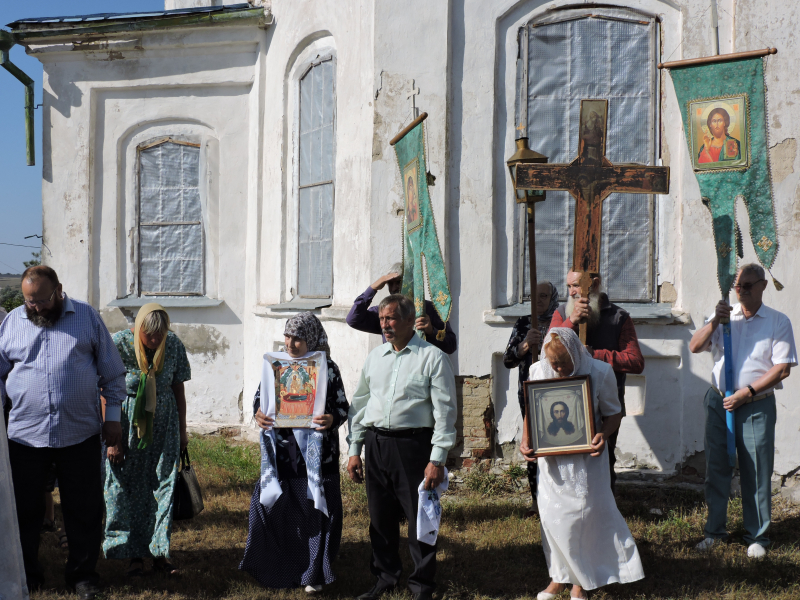 Престольный праздник Спасского храма в с.Ближняя Полубянка