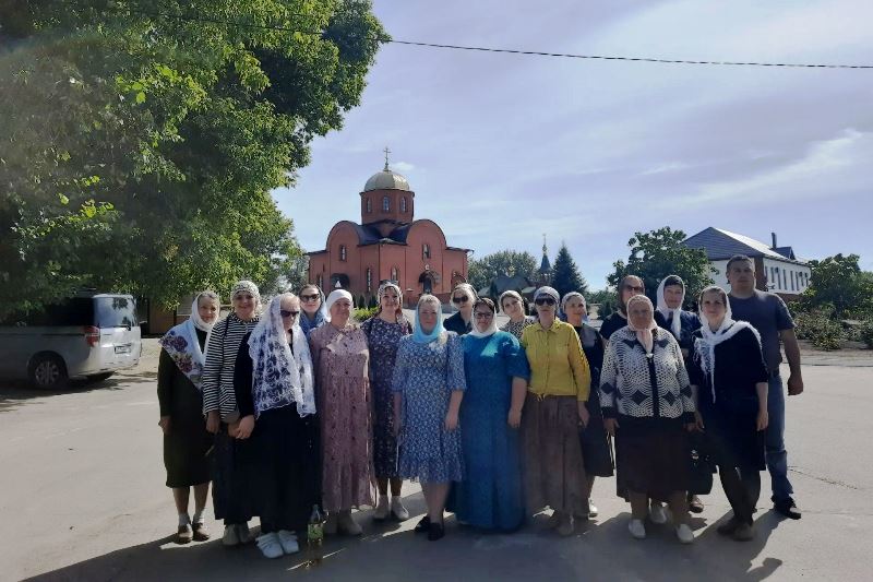 Престольный праздник в Белогорском монастыре: паломничество прихожан Богучарского благочиния