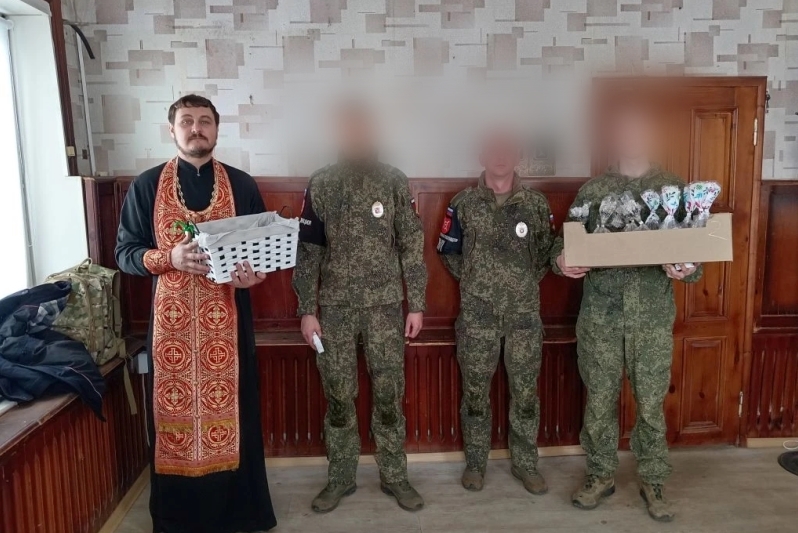 Помощник благочинного по работе с Вооруженными Силами посетил сотрудников военной полиции