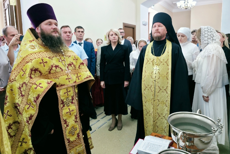 Секретарь Россошанского епархиального управления принял участие в торжественном открытии Богучарского районного историко‑краеведческого музея