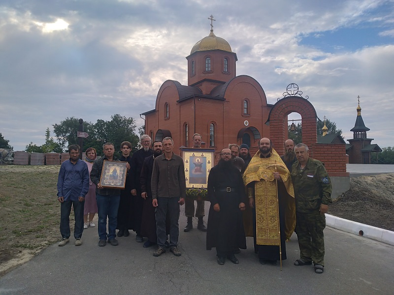 Ильинский казачий крестный ход в Белогорской обители