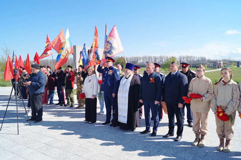 Митинг на Осетровском плацдарме в честь операции «Малый Сатурн»
