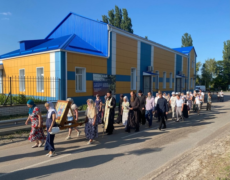 Ильинский казачий крестный ход в Белогорской обители