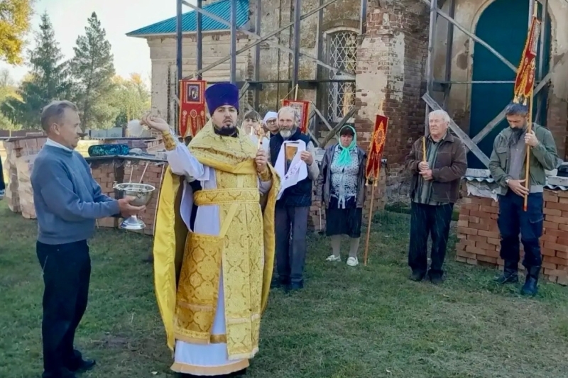 В селе Липчанка торжественно отметили престольный праздник в храме Иоанна Богослова