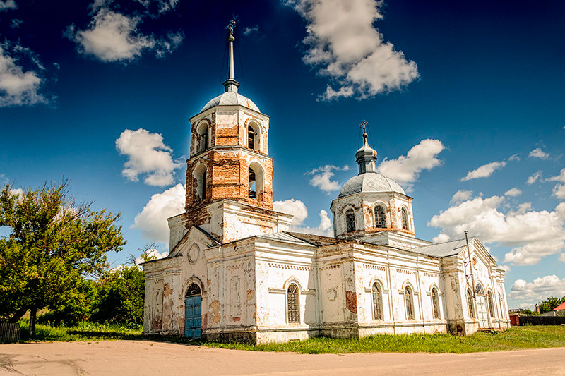 Покровский храм с. Старотолучеево