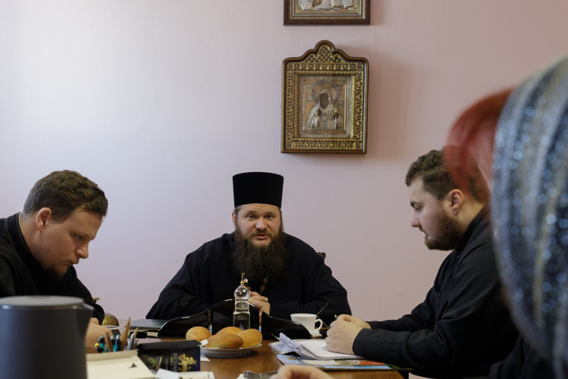 Секретарь Россошанского епархиального управления возглавил рабочее совещание отдела по взаимодействию Церкви с обществом и СМИ в Россошанской епархии