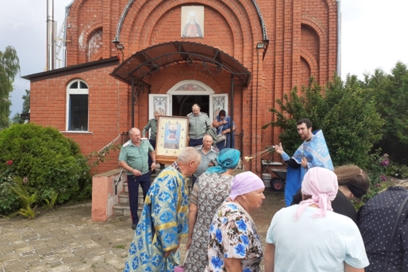 Епархиальная святыня была доставлена в Острогожский церковный округ