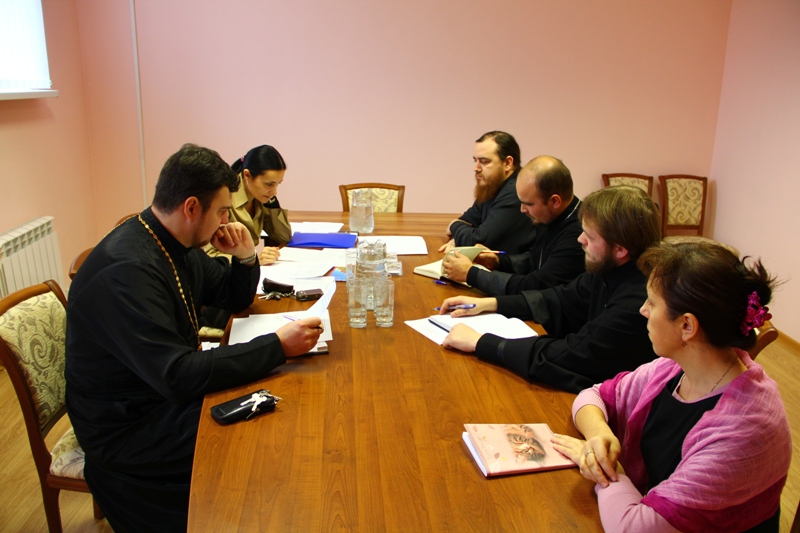 В здании Епархиального Управления прошло собрание паломнических структур Россошанской и Острогожской епархии