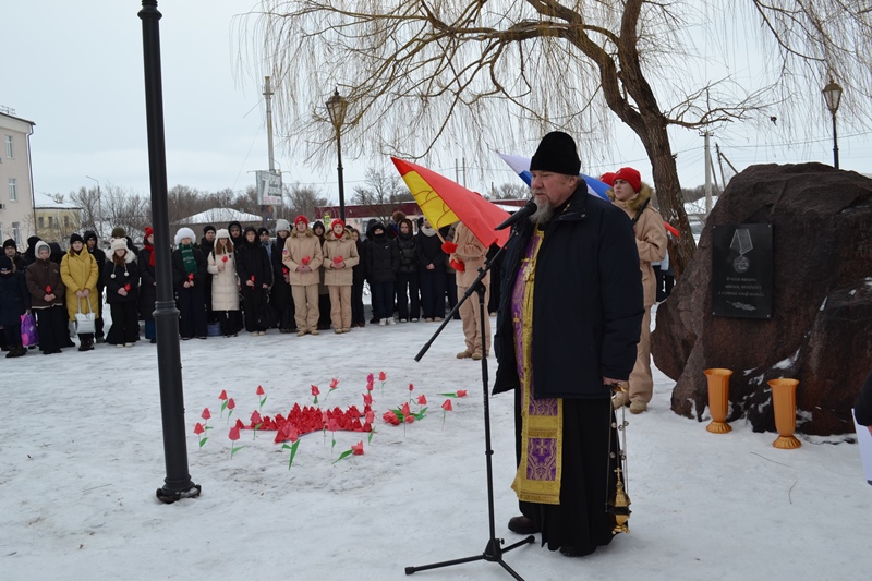 В селе Репьевка состоялось мероприятие, посвященное 37-й годовщине вывода советских войск из Афганистана