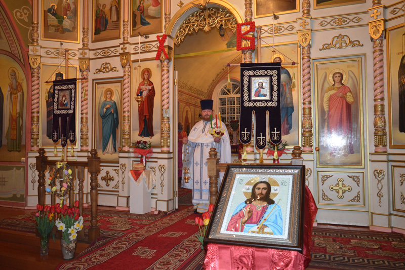 Пасха Христова в Михаило-Архангельском храме Острогожска
