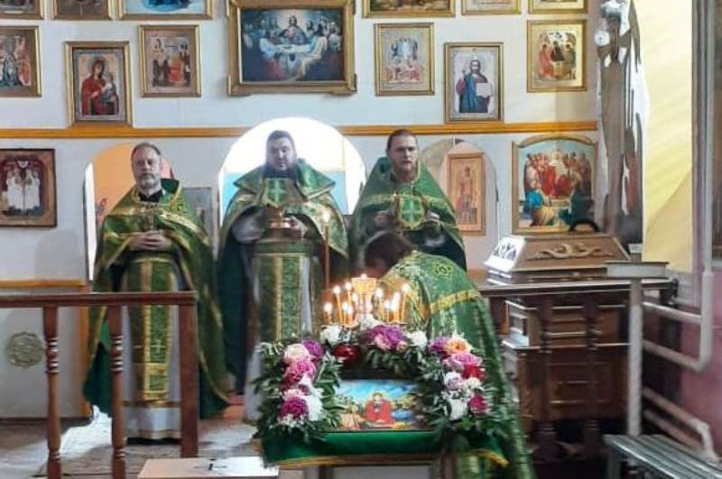 В селе Пришиб Калачеевского района соборно отметили престольный праздник
