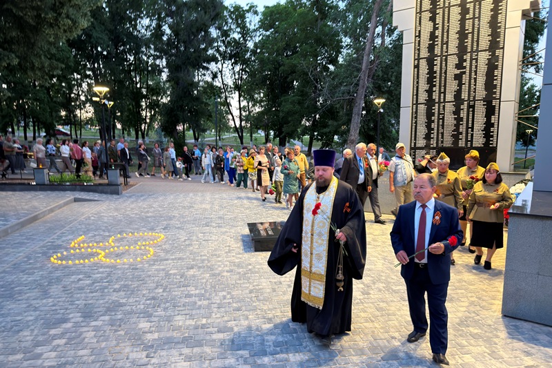 В селе Коротояк Острогожского района прошла Всероссийская акция «Свеча памяти»