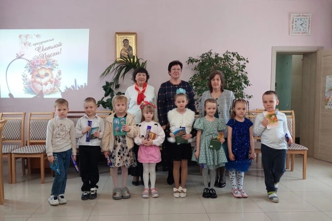 Пасхальный утренник в Духовно-просветительском центре города Острогожска