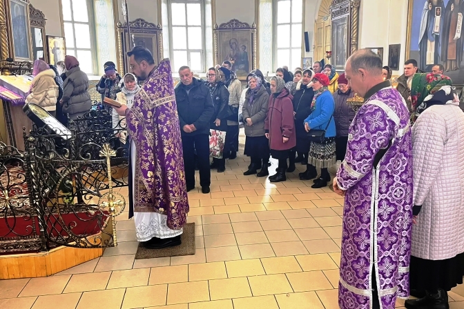 В День памяти 40 Севастийских мучеников совершено праздничное богослужение в храме святого мученика Иоанна Воина города Богучар