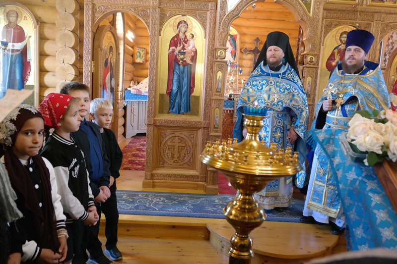 В храме в честь Рождества Пресвятой Богородицы с. Нижний Мамон торжественно отметили престольный праздник