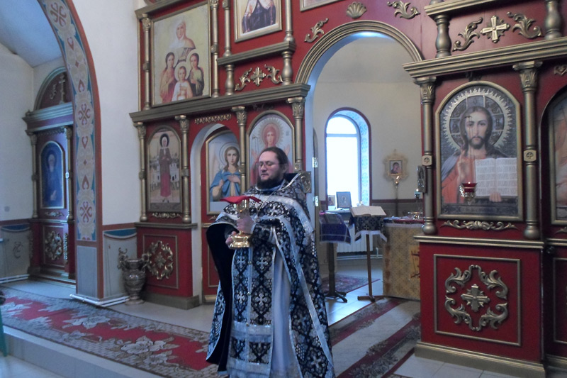 Литургия Преждеосвященных Даров в Александра Невском храме