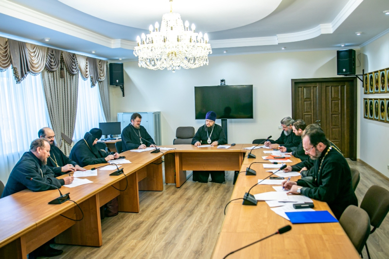 Представители Россошанской епархии приняли участие в заседании богослужебной комиссии Воронежской митрополии