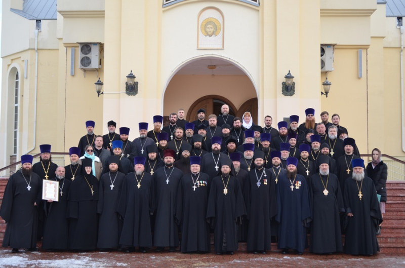 Духовенство и миряне Россошанской епархии приняли участие в ежегодном Епархиальном собрании