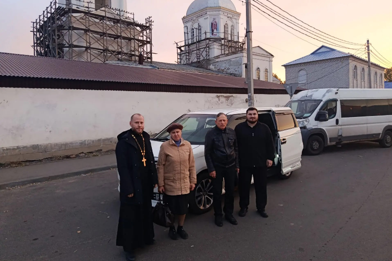 Иерей Николай Андриевский организовал поездку для участников от Калачеевского благочиния смотра-конкурса «В звонах славим Господа»