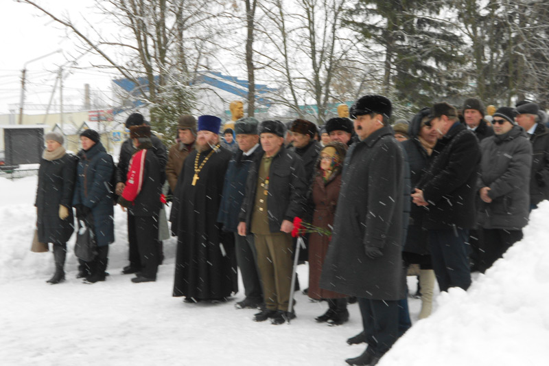 Подгоренцы отметили 74-ю годовщину освобождения от фашистских войск