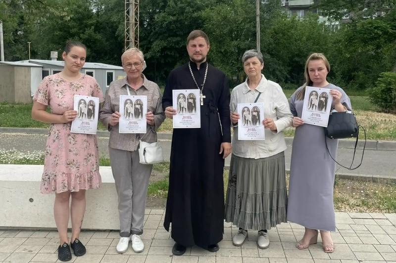 В городе Павловске состоялась миссионерская акция, приуроченная ко Дню славянской письменности