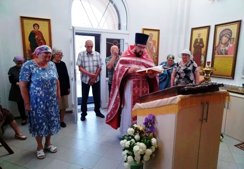 В селе Данцевка отметили день отдания Пасхи и престольный праздник