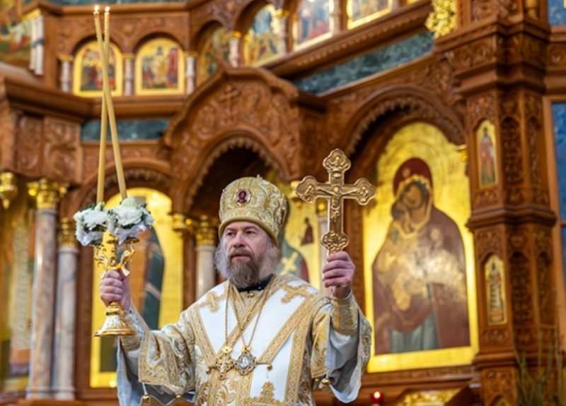 Епископ Россошанский и Острогожский Дионисий поздравил митрополита Воронежского и Лискинского Леонтия с 55-летием со дня рождения