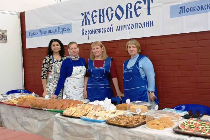 Россошанская епархия приняла участие в Покровской ярмарке г. Воронежа