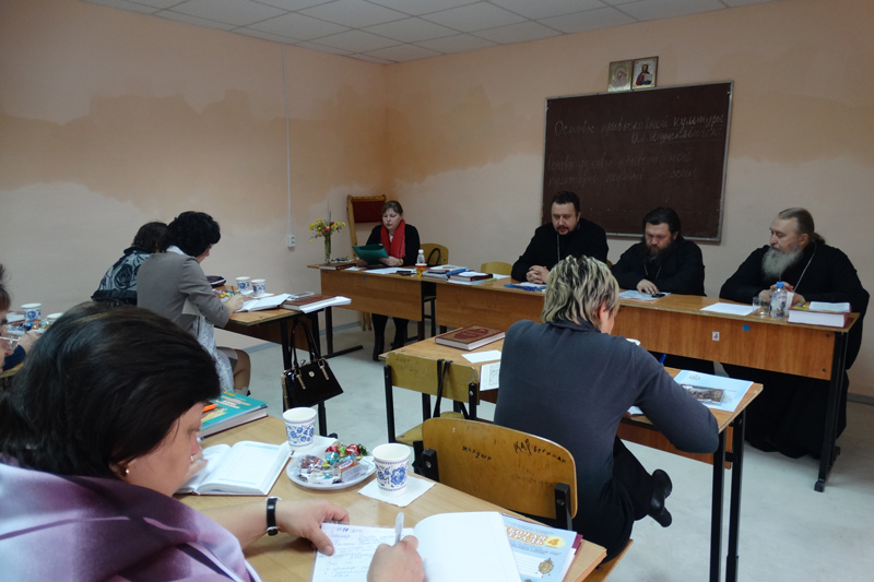 Духовенство встретилось с преподавателями ОПК