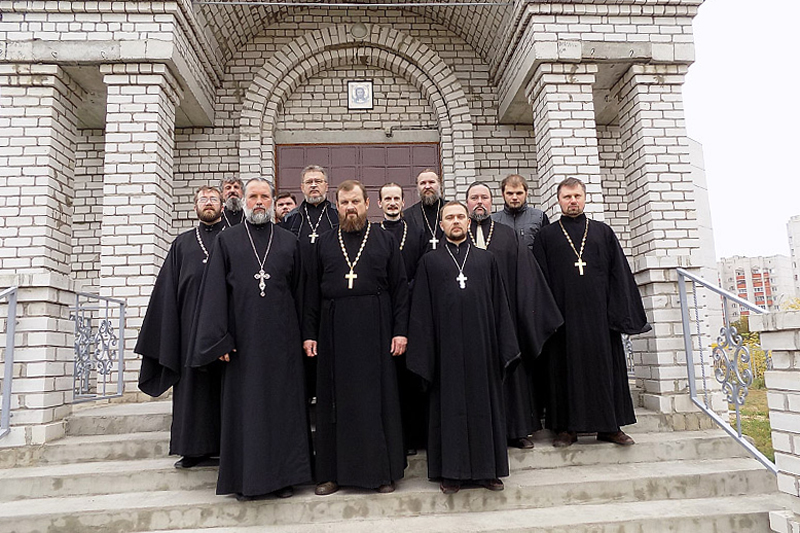 Собрание священнослужителей Воронежской митрополии, ответственных за взаимодействие с региональным МЧС