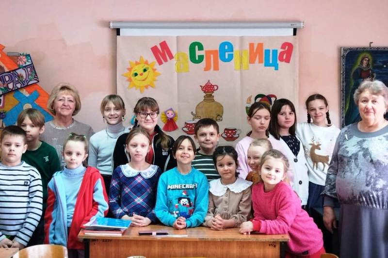 В воскресной школе при Петропавловском храме села Петропавловка состоялось праздничное мероприятие