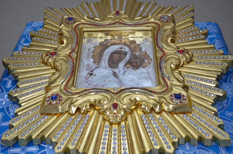 В Павловском благочинии поклонились иконе Божией Матери Казанской (Витебская)