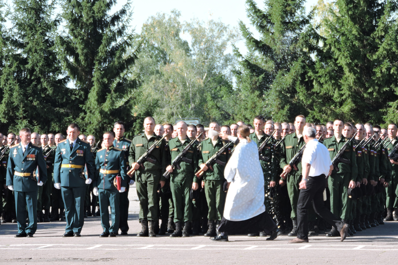 Воинская присяга в Острогожске