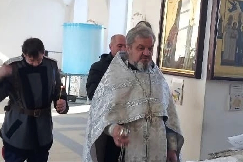 Помощник благочинного Павловского церковного округа совершил заупокойное богослужение по жертвам расказачивания