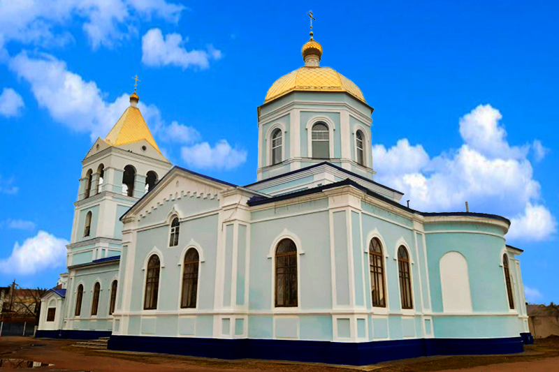 Храм в честь Казанской иконы Божией Матери г. Павловск