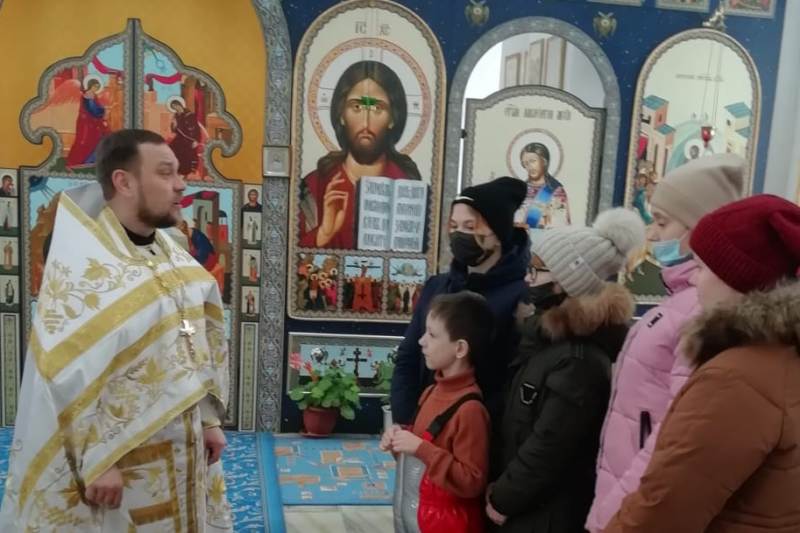 В преддверии Дня православной молодёжи прошла беседа со школьниками