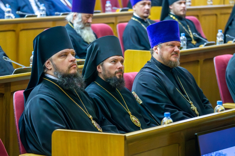 Правящий Архиерей принял участие в традиционной ежегодной встрече депутатов Воронежской областной Думы с главой Воронежской митрополии