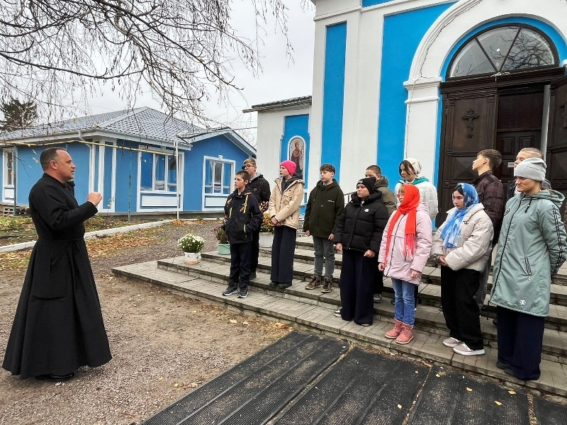 Казанский храм г. Павловска Павловского благочиния посетили учащиеся КОУ ВО «Павловская школа-интернат №1»