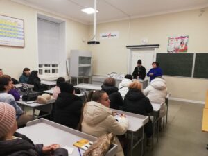 В Крещенский сочельник иерей Константин Луцкевич посетил СОШ № 2 г. Острогожск