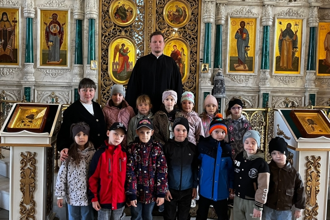 Экскурсия для дошкольников в Свято‑Ильинском кафедральном соборе