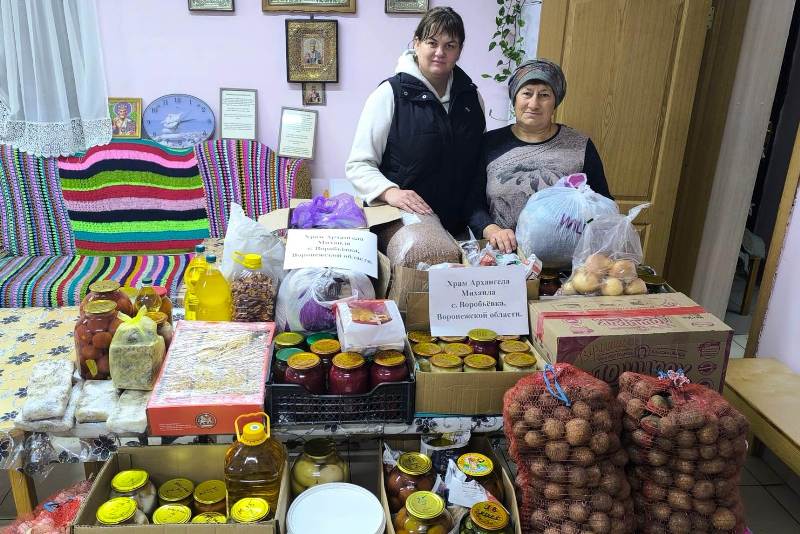 Приход Михайло-Архангельского храма с. Воробьевка направил очередной гуманитарный груз в зону СВО