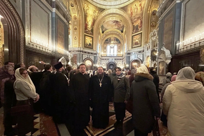 Делегация Россошанской епархии во главе с епископом Россошанским и Острогожским Дионисием принимает участие в XXXIV Международных Рождественских образовательных чтениях