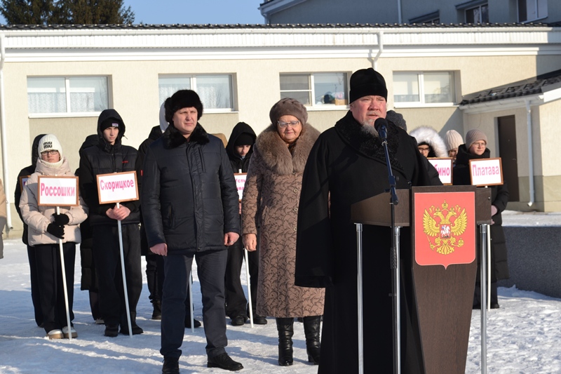 В селе Репьевка состоялся митинг, посвященный Дню освобождения Репьевского района от немецко-фашистских захватчиков