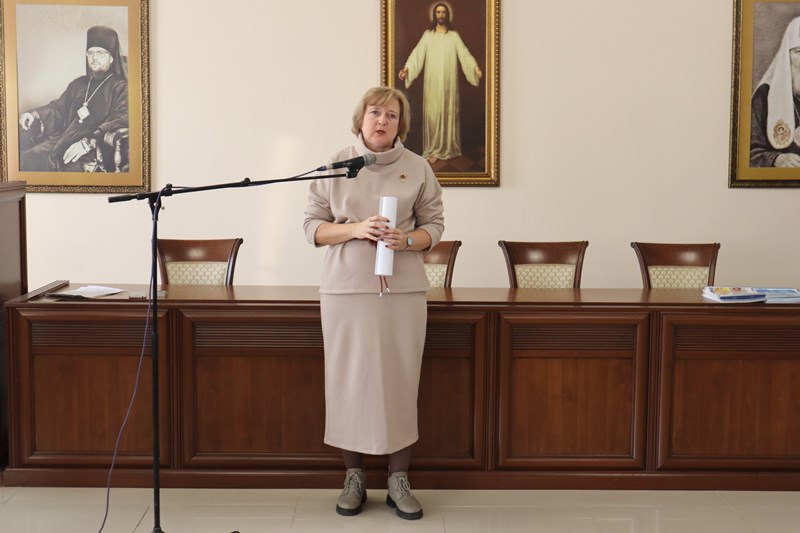 В г. Россошь в рамках работы Митрофановских церковно-исторических чтений состоялся лекторий: «Нравственно-этическая проблематика в современной прозе»