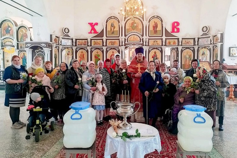 В храме святого Великомученика и Победоносца Георгия с. Манино Калачеевского района проведена акция «Любовь сорадуется истине»